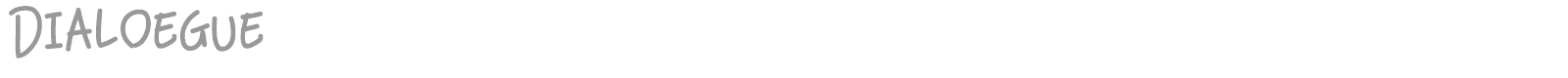 Dialoegue font preview